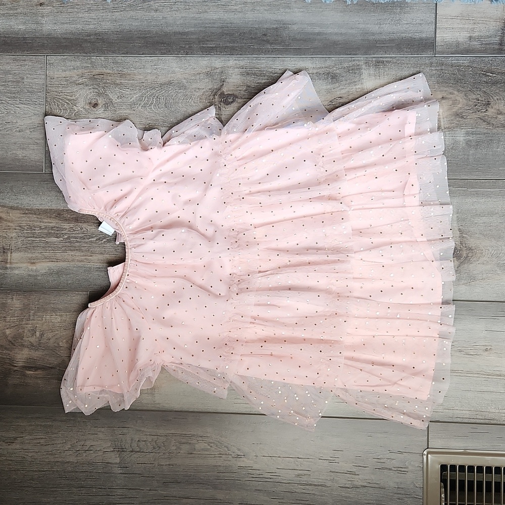 BabyGap Toddler 3T glitter and tulle tier dress